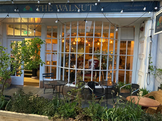 Image of the Walnut frontage